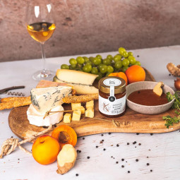 Abrikozen- en gemberchutney 80% fruitgehalte