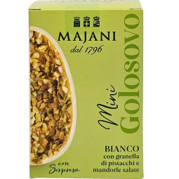 Chocolade Paasei van wit met gehakte pistachenoten