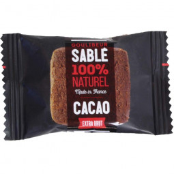 Sablé Carré Cacao Extra Brut - Keks mit Kakao Sablé Carré Cacao Extra Brut - Keks mit Kakao