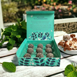 Peppermint Truffles - Schokoladen Trüffel mit Minze