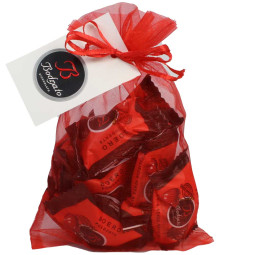 Boero 10 kersen in grappa in pure chocolade uit Piemonte Boero 10 kersen in grappa in pure chocolade uit Piemonte