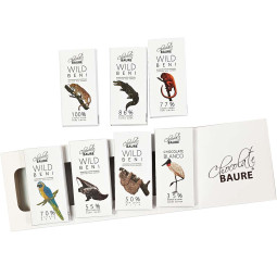 Geschenkpackung Wild Beni Jungle Collection - Schokoladen aus wild wachsendem Kakao