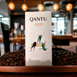 Pause Café 70% chocolate oscuro con café