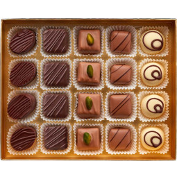 Box of chocolates "Drummer" - 20 non-alcoholic Pralines Box of chocolates "Drummer" - 20 non-alcoholic Pralines