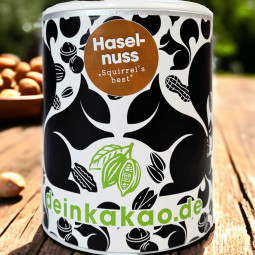 Hazelnoot - Warme chocolademelk "Eekhoorns Best" - Bio