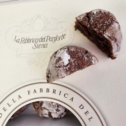 Amaretti Morbidi al Cacao - zachte amandelkoekjes met cacao