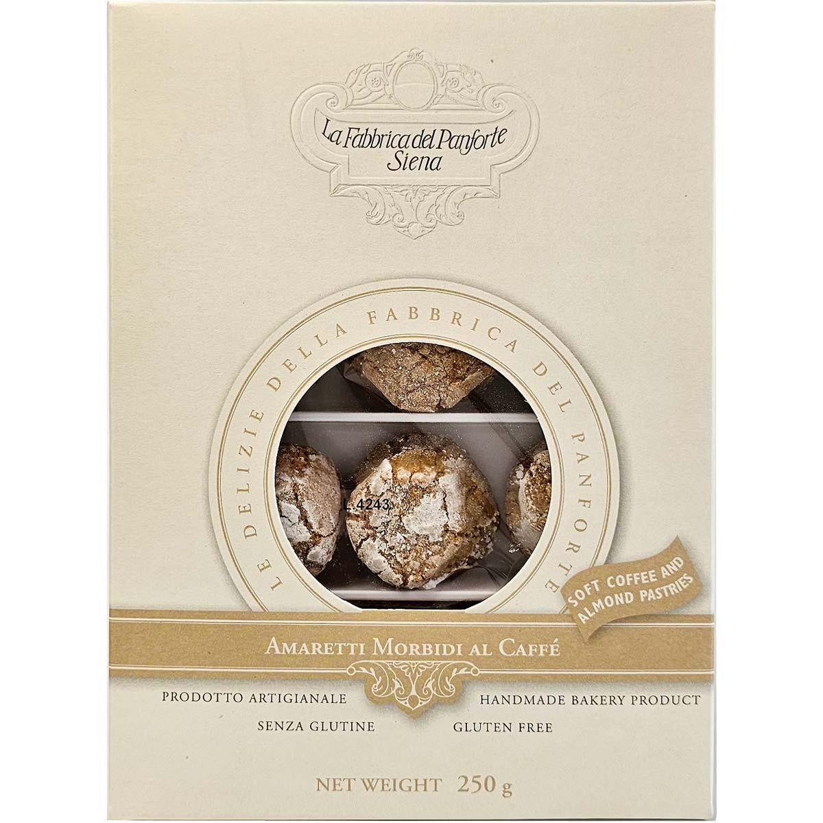 Amaretti Mobido al Caffè - weiches Mandelgebäck mit Kaffee - gluten free - Chocolats-De-Luxe