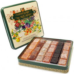 Fruchtgelee Sortiment in Geschenkdose aus Metall