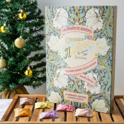 Calendario de Adviento Amatller con chocolates Flores