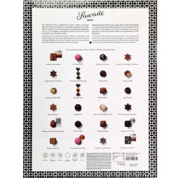 Advent calendar with Pralines, truffles and chocolates Advent calendar with Pralines, truffles and chocolates