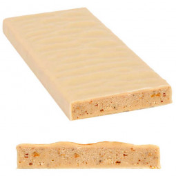 White chocolate with brittle Organic