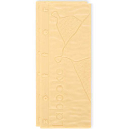 White chocolate with a hint of vanilla and cinnamon - Organic