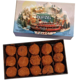 15 chocolate truffles "Truffes" Winter Grace gift box