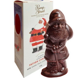 Schokoladen Weihnachtsmann "Father Christmas" 44% Milchschokolade