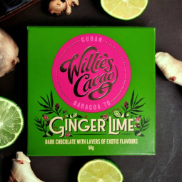 Ginger Lime - Baracoa 70% chocolat noir Ginger Lime - Baracoa 70% chocolat noir
