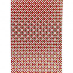 Adventskalender ster rood goud blanco Adventskalender ster rood goud blanco
