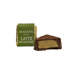 Pistazienpraline  - Vollmilchschokolade mit Pistaziencreme