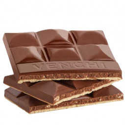 Tafel Bacio di Dama Schokolade mit Keksfüllung