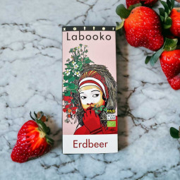 Strawberry - white Chocolate with strawberries