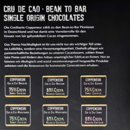 Adventskalender Cru de Cao gefüllt mit Täfelchen 5g Adventskalender Cru de Cao gefüllt mit Täfelchen 5g