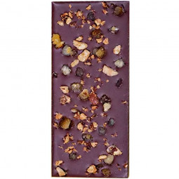 Fjelltur Appelsin & Mandler - 50% Bio chocolat au lait avec orange & amandes