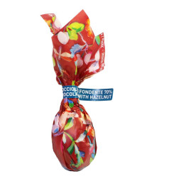 Mini Schokoladenei V - 70% Zartbitterschokolade mit ganzer Haselnuss