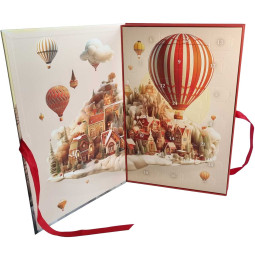 Calendrier de l'Avent - Advent calendar with praline filling