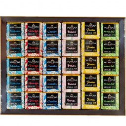 Instants Dégustation - 60 Napolitains aus dunkler & Vollmilchschokolade Instants Dégustation - 60 Napolitains aus dunkler & Vollmilchschokolade