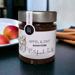 Apple & Cinnamon Jam Extra 85% fruit content Apple & Cinnamon Jam Extra 85% fruit content