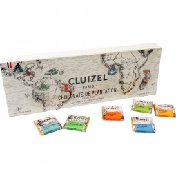 Chocolats de Plantation Chocolates Squares 140 g