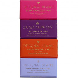 Schokoladentafel-Kollektion der weltbesten BIO Schokoladen