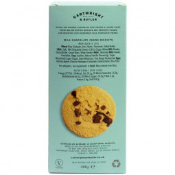 Milk Chocolate Chunk Biscuits - Biscuits with chocolate chunks