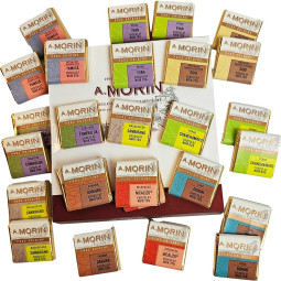 Coffret cadeau chocolat "Tour du Monde" 27 Napolitains