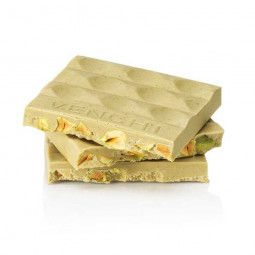 Pistacchio - weiße Schokolade mit gesalzenen Pistazien Pistacchio - weiße Schokolade mit gesalzenen Pistazien