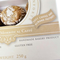 Amaretti Mobido al Caffè - weiches Mandelgebäck mit Kaffee