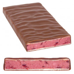 Amarena cherry dark organic chocolate 50%