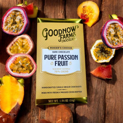 Pure Passion Fruit 70% dark chocolate with passion fruit
