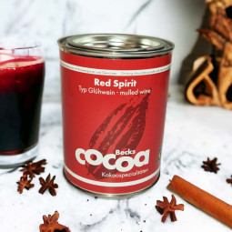 Red Spirit Typ Glühwein - Trinkschokolade mit Rotwein und Gewürzen Red Spirit Typ Glühwein - Trinkschokolade mit Rotwein und Gewürzen