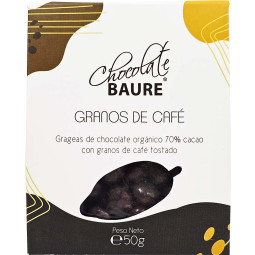 Koffiebonen in pure Chocolade "Granos de Café" Bolivia