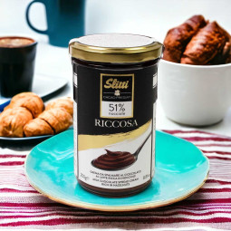 Riccosa crema de avellana frasco - 51% Avellana - 250g