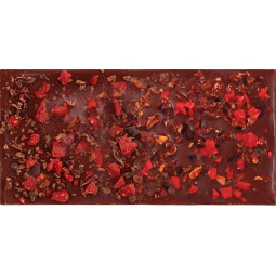 Omnom Dark Nibs & Raspberry - Limited Winter Edition