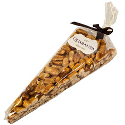 Erdnusskrokant aus Italien - als Tortenstück