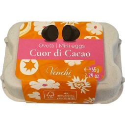Mini Schokoladen Ostereier Schachtel Ovetti Cuor di Cacao Mini Schokoladen Ostereier Schachtel Ovetti Cuor di Cacao