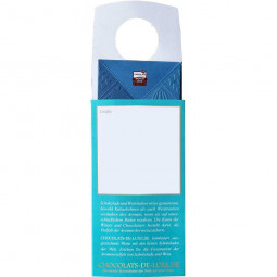 Etichetta bottiglia "Schokolade & Wein"