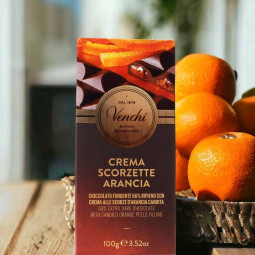 Crema Scorzette Arancia dunkle Tafelschokolade 56% Crema Scorzette Arancia dunkle Tafelschokolade 56%