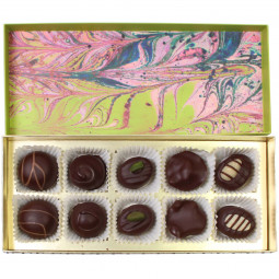 Box of chocolates "Bitter" - chocolates with alcohol Box of chocolates "Bitter" - chocolates with alcohol