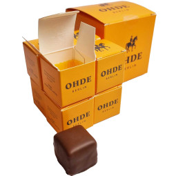 8 Marzipanpralinen im Würfel - Rixdorfer Glückswürfel