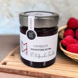 Raspberry jam extra 85% fruit Raspberry jam extra 85% fruit