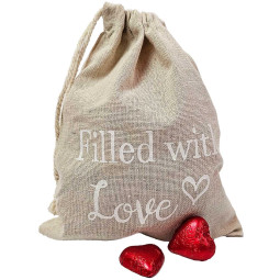 Filled with Love ♥ Gourmandises chocolatées emballées en rouge