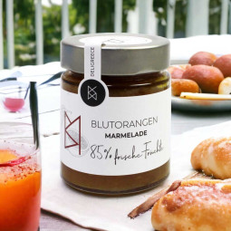 Blood orange jam 85% fruit content Blood orange jam 85% fruit content